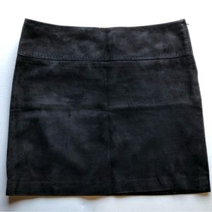 MaxMara Suede Leather Women’s Skirt Size 8